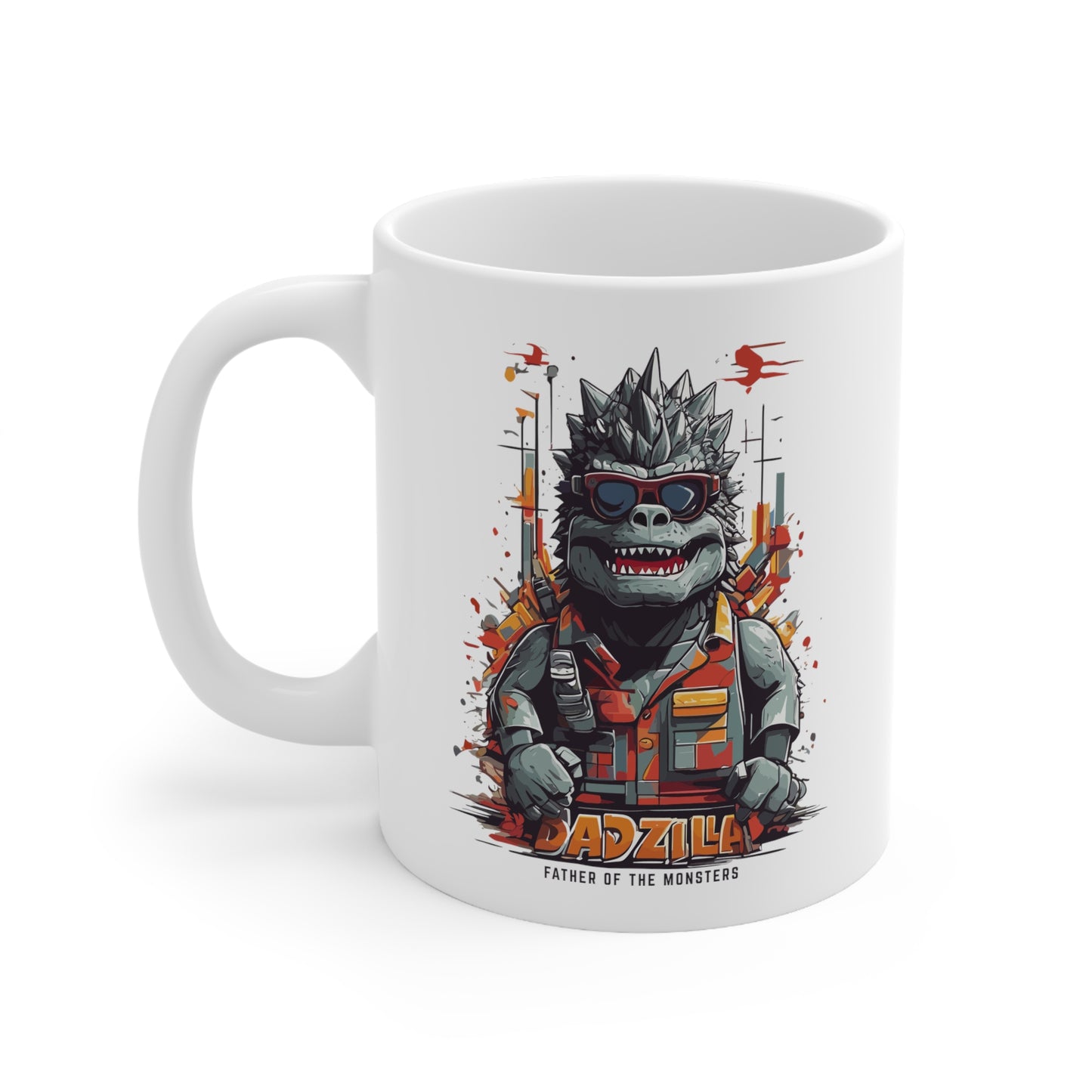 "Dadzilla Father Of Monsters" Mug