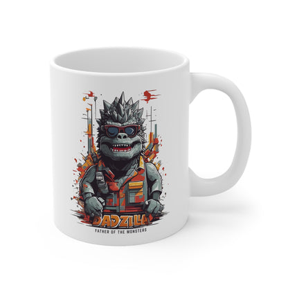 "Dadzilla Father Of Monsters" Mug