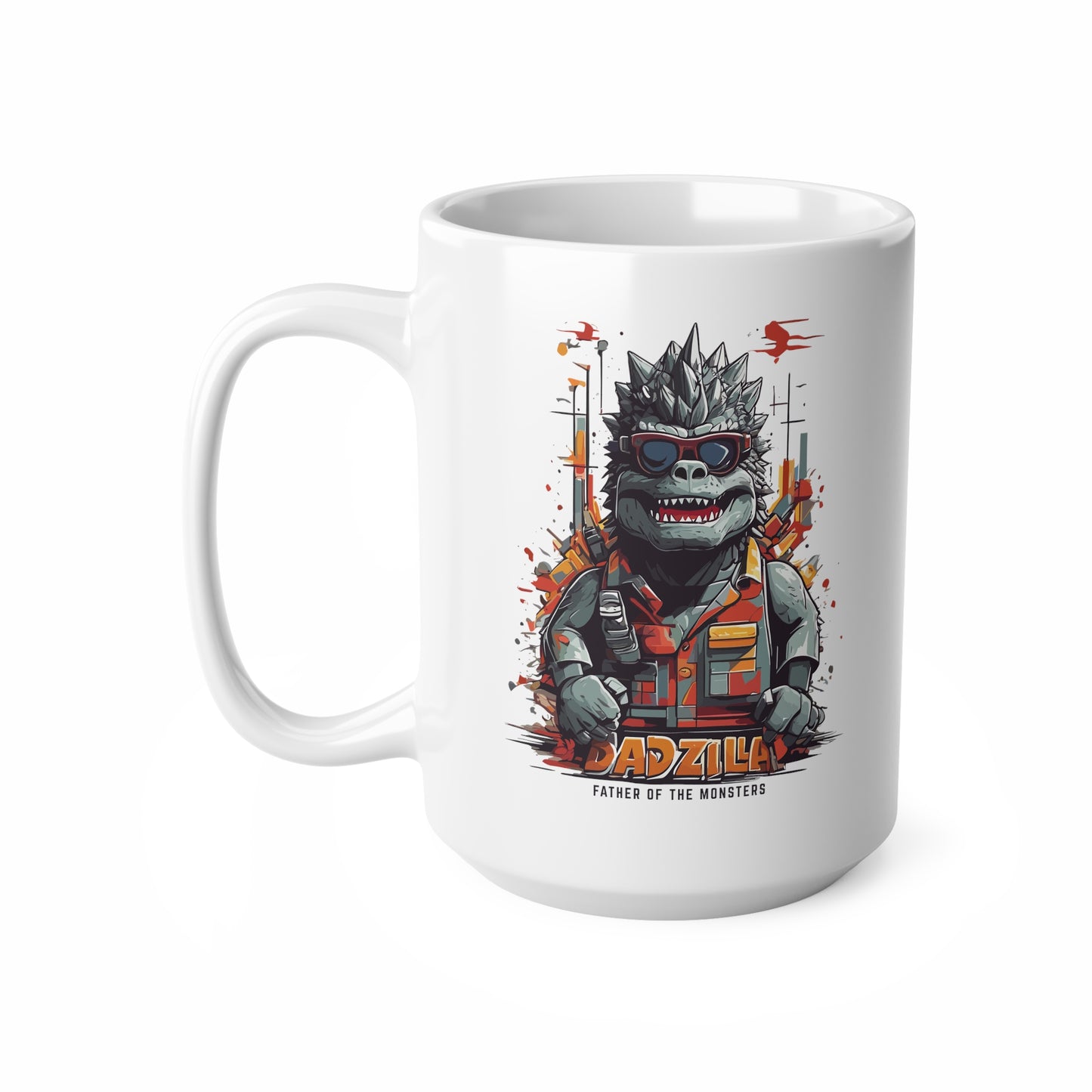 "Dadzilla Father Of Monsters" Mug