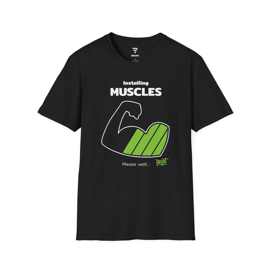 "Installing MUSCLES" Men’s T-Shirt