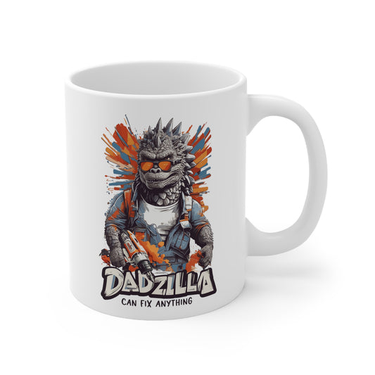 "Dadzilla Can Fix Anything" Mug